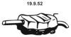 PEUGE 1726FX End Silencer
